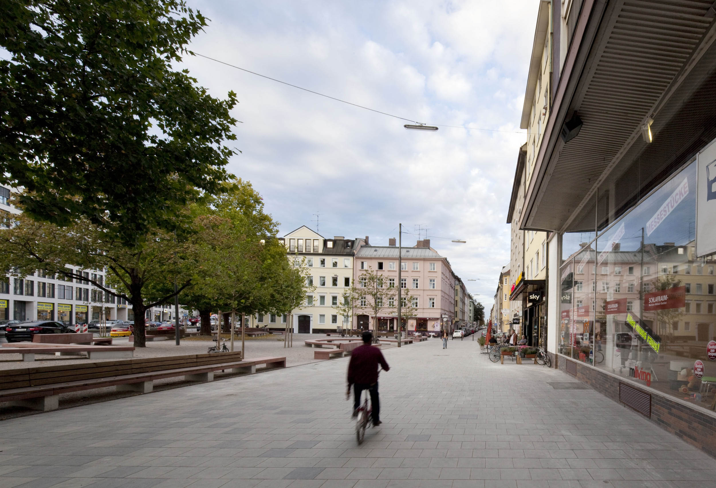 Platz an der Rottmannstrasse in München